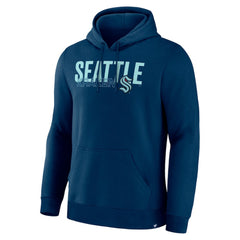 Seattle Kraken Fanatics Net Minder Legacy Hoodie - Deep Sea Blue | US 2001708680