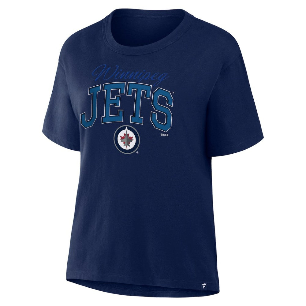 Winnipeg Jets Fanatics Women's Line Change Legacy T-Shirt - Navy | US 2001708736