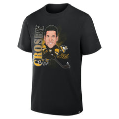 Sidney Crosby Pittsburgh Penguins Fanatics Caricature Player T-Shirt - Black | US 2001709073