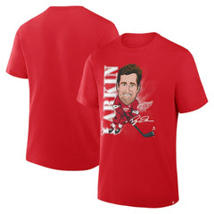 Dylan Larkin Detroit Red Wings Fanatics Caricature Player T-Shirt - Red | US 2001709084