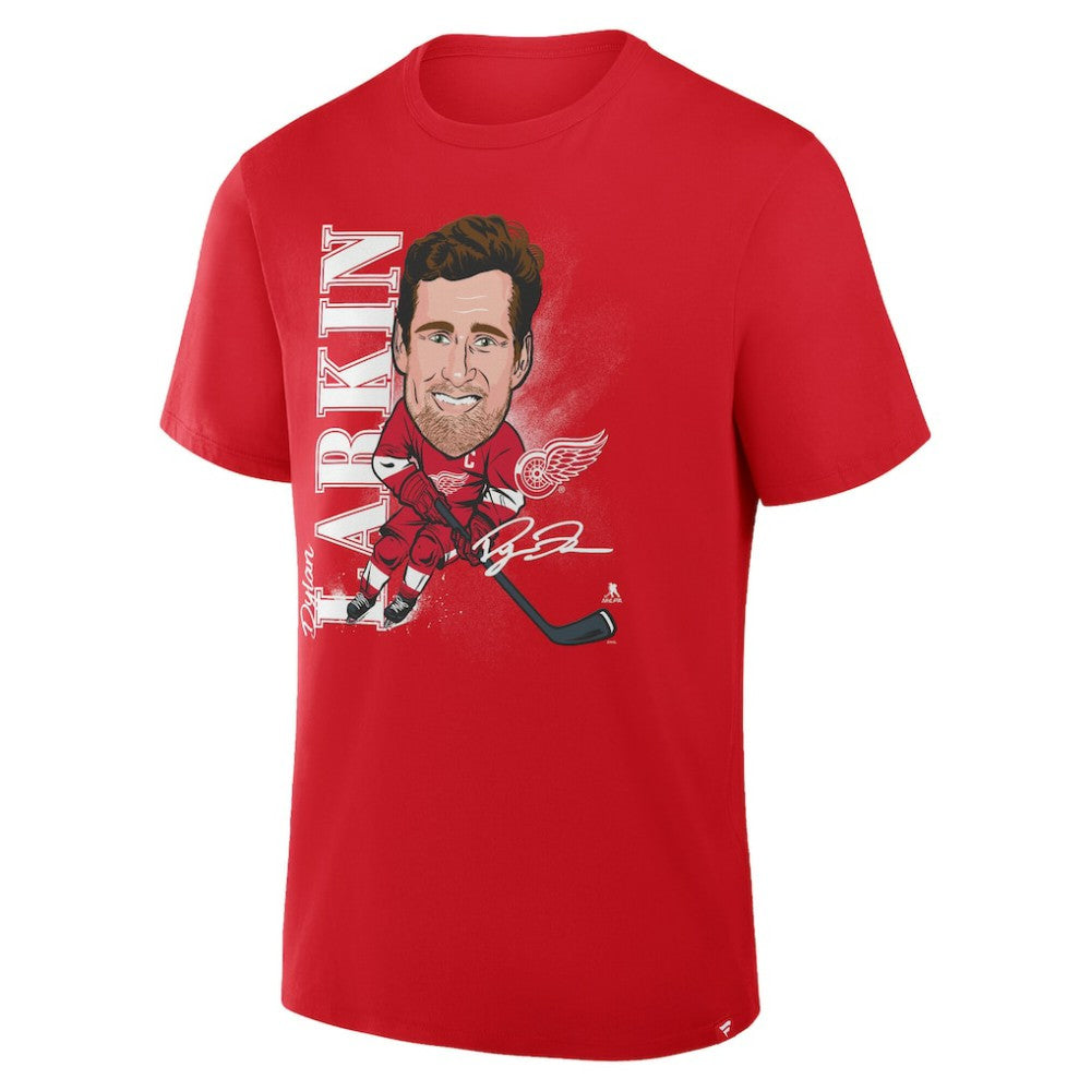 Dylan Larkin Detroit Red Wings Fanatics Caricature Player T-Shirt - Red | US 2001709084