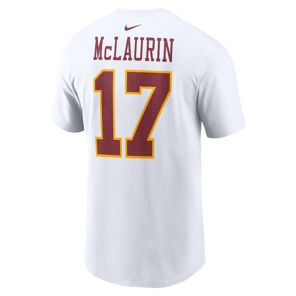 Terry McLaurin Washington Commanders Super Bowl Era Name & Number T-Shirt - White T-shirts