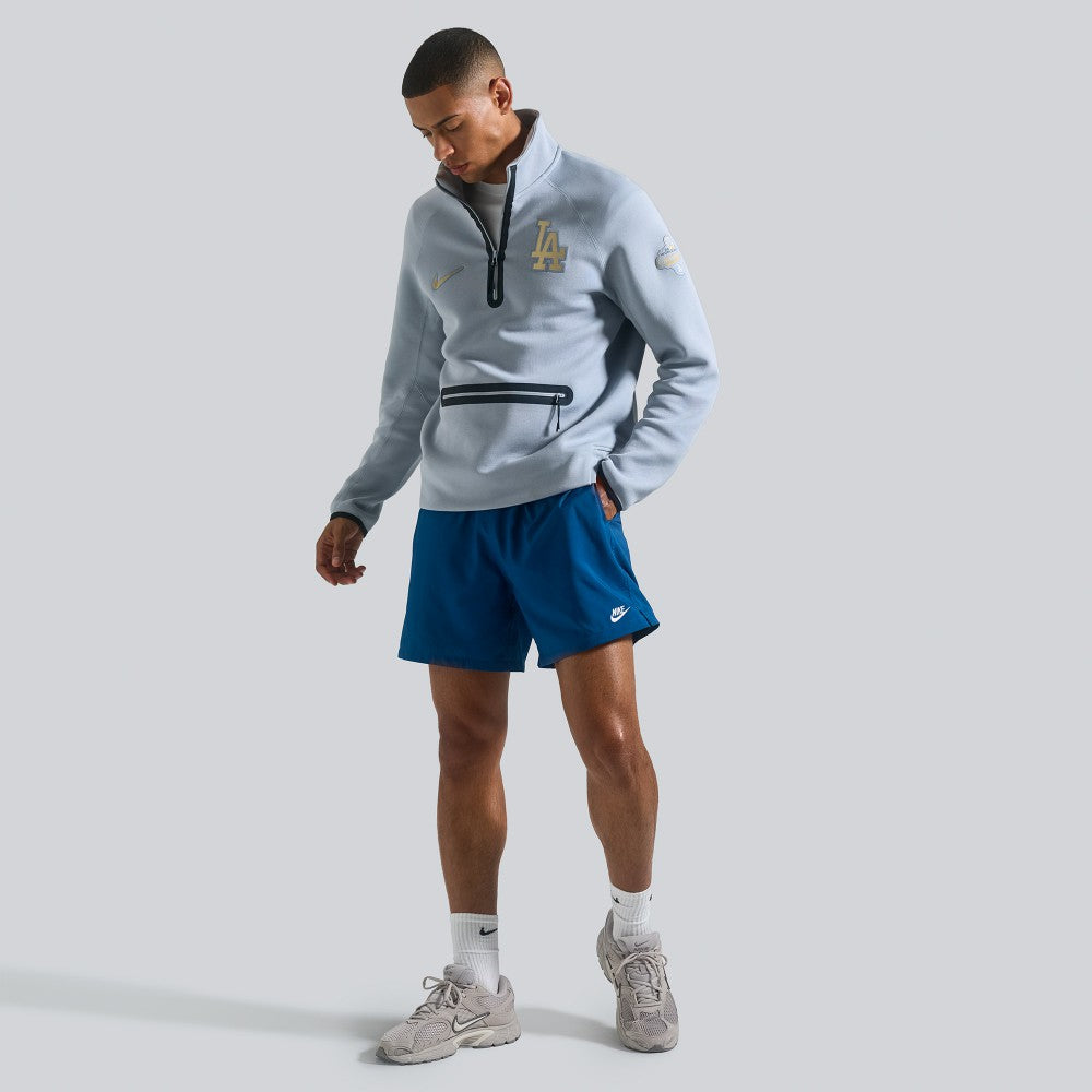 Los Angeles Dodgers Nike 2026 Gold Collection Tech Fleece Half-Zip Pullover - Gray Pullover