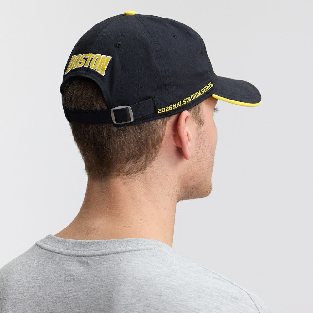 Boston Bruins Fanatics 2026 NHL Stadium Series Authentic Pro Adjustable Hat - Black | US 2001716695