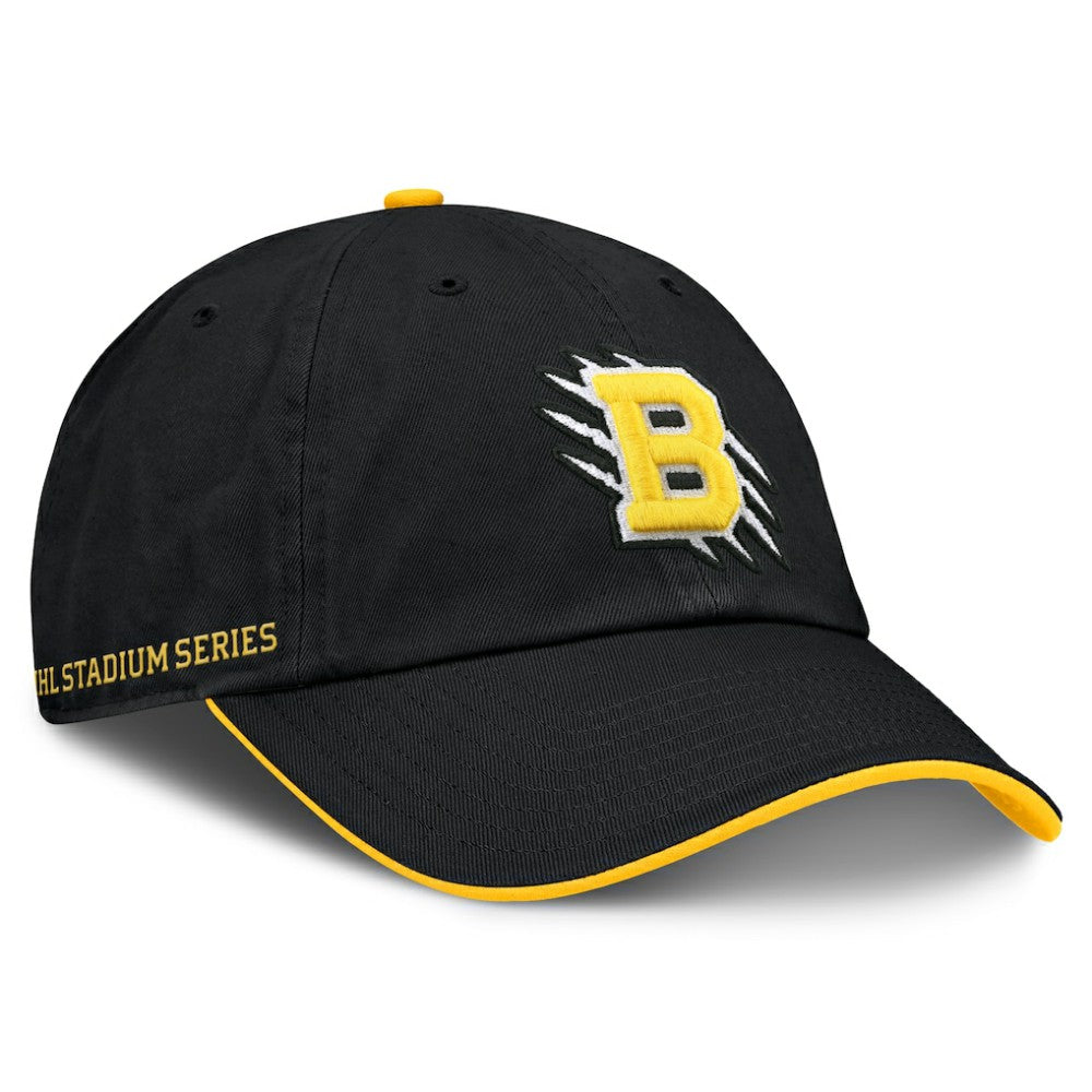 Boston Bruins Fanatics 2026 NHL Stadium Series Authentic Pro Adjustable Hat - Black | US 2001716695
