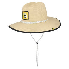 Boston Bruins Fanatics 2026 NHL Stadium Series Straw Hat - Natural | US 2001716698