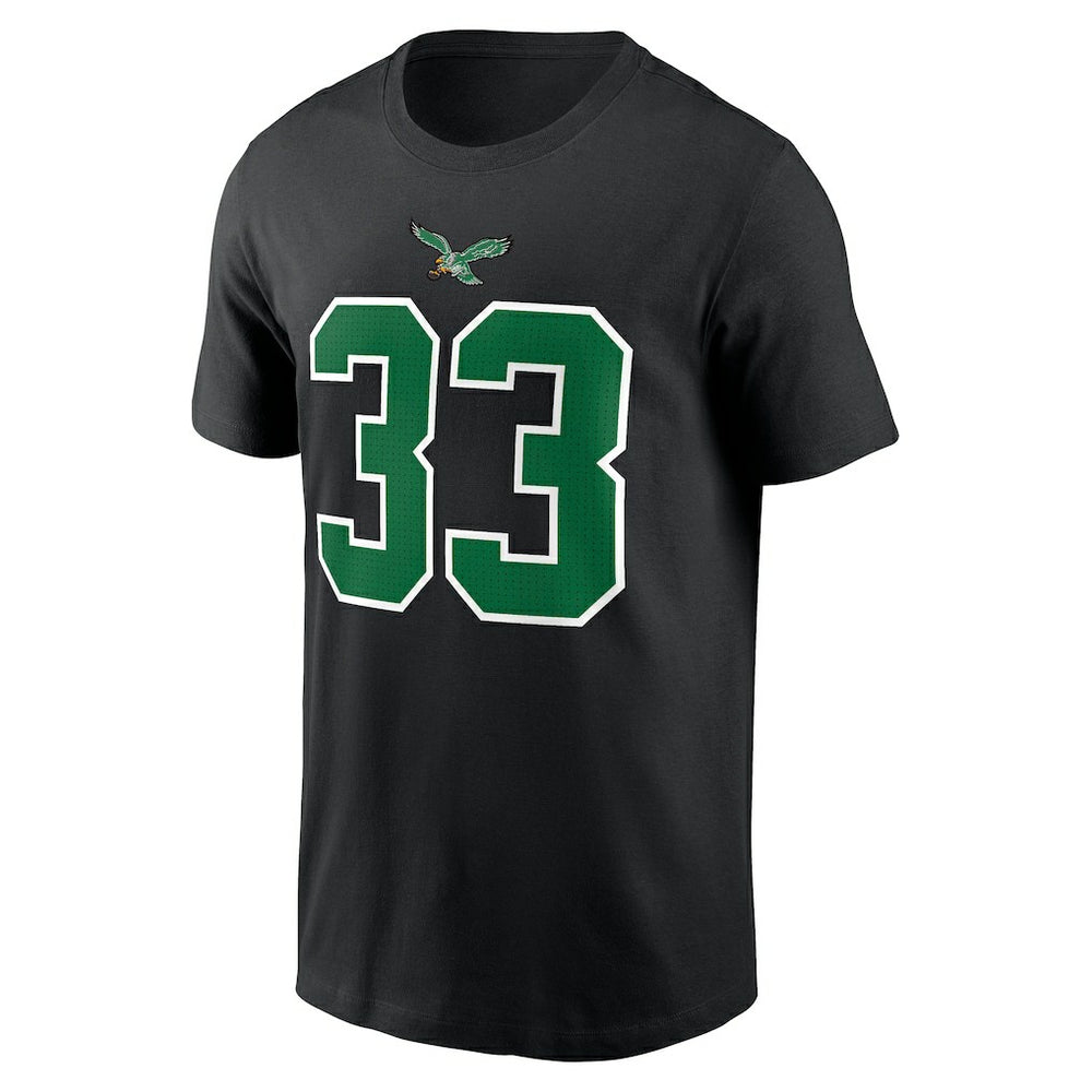 Cooper DeJean Philadelphia Eagles Player Name & Number T-Shirt - Black T-shirts