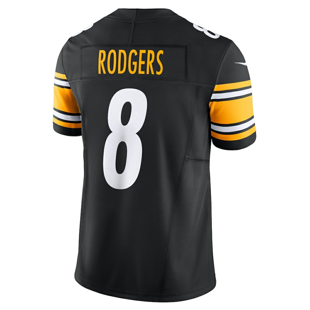 Aaron Rodgers Pittsburgh Steelers Team Vapor F.U.S.E. Limited Jersey - Black Jerseys