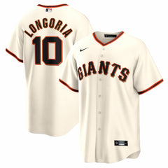 Evan Longoria San Francisco Giants Nike Home Retired Player Replica Jersey - Cream Jerseys
