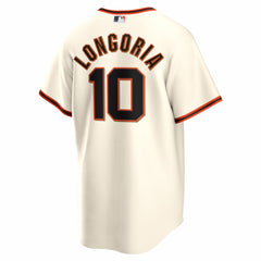 Evan Longoria San Francisco Giants Nike Home Retired Player Replica Jersey - Cream Jerseys