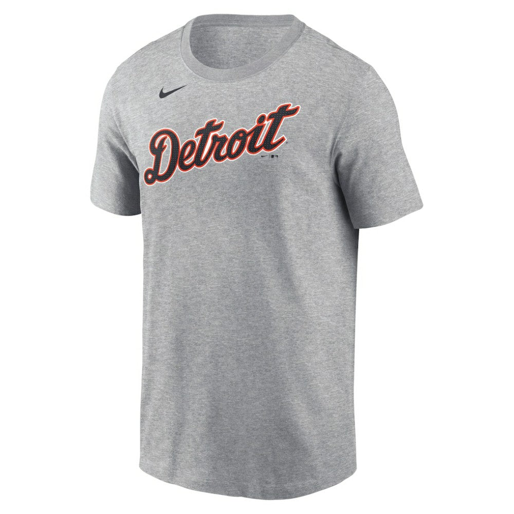 Kerry Carpenter Detroit Tigers Nike Fuse Name & Number T-Shirt - Gray T-shirts