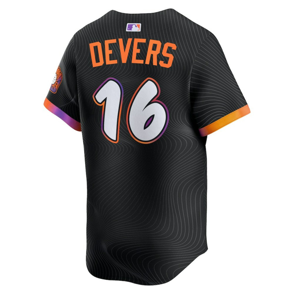 Rafael Devers San Francisco Giants Nike 2025 City Connect Limited Player Jersey - Black Jerseys