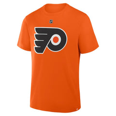 Trevor Zegras Philadelphia Flyers Fanatics Authentic Stack Name & Number T-Shirt - Orange | US 2001742154