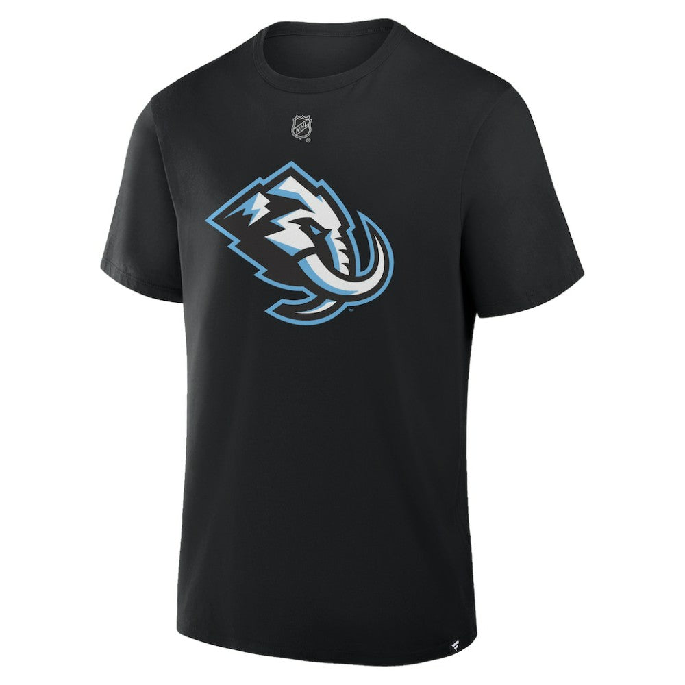 JJ Peterka Utah Mammoth Fanatics Authentic Stack Name & Number T-Shirt - Black | US 2001744808