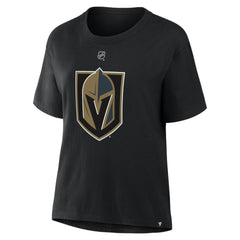 Mitch Marner Vegas Golden Knights Fanatics Women's Authentic Stack Name & Number T-Shirt - Black | US 2001744818