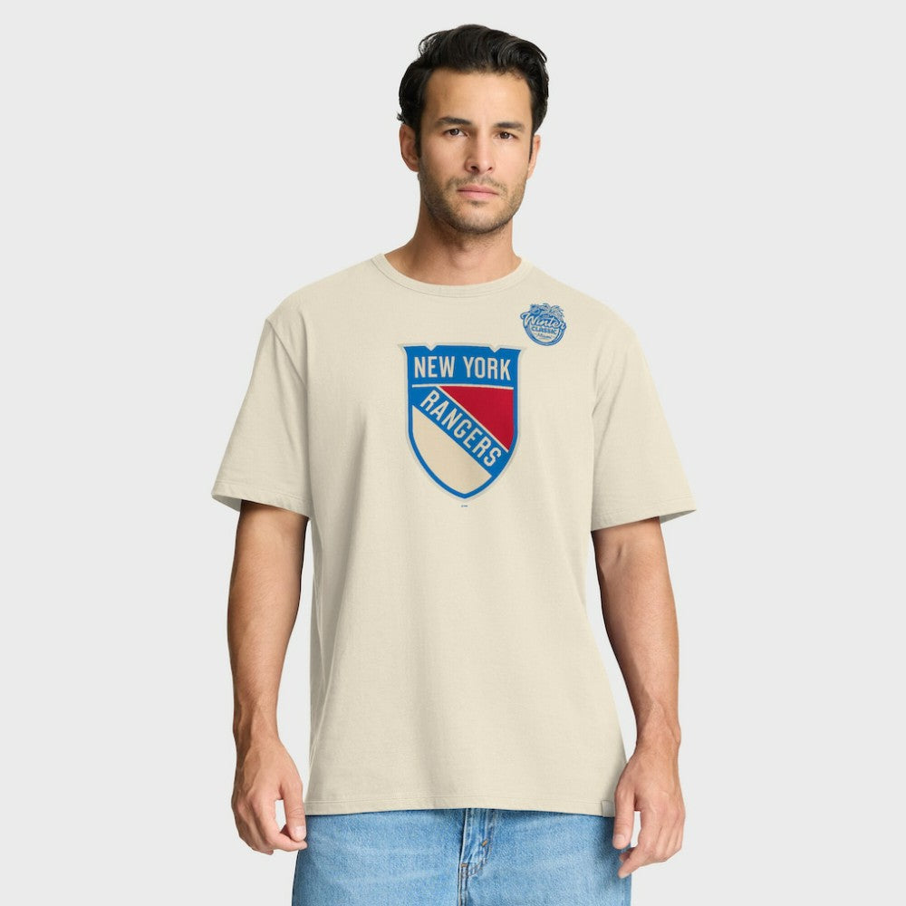 New York Rangers Fanatics 2026 NHL Winter Classic T-Shirt - Cream | US 2001759294