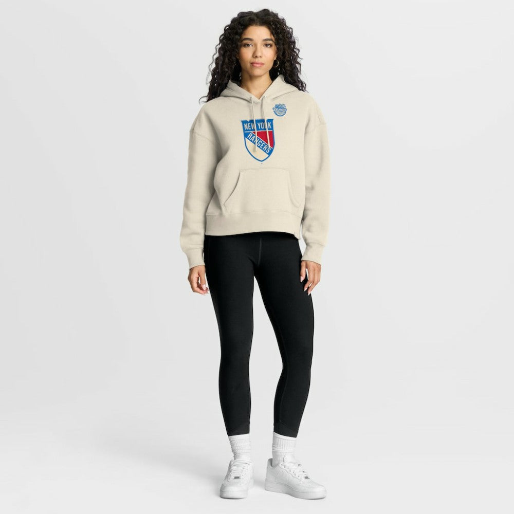 New York Rangers Fanatics Women's 2026 NHL Winter Classic Hoodie - Cream | US 2001759300