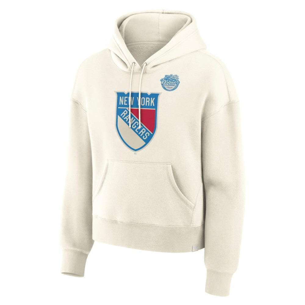 New York Rangers Fanatics Women's 2026 NHL Winter Classic Hoodie - Cream | US 2001759300