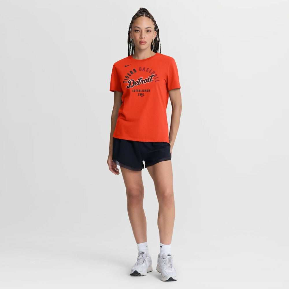 Detroit Tigers Nike Women's Alternate Fashion T-Shirt - Orange T-shirts