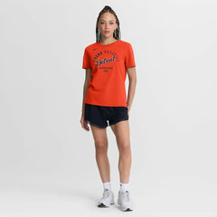 Detroit Tigers Nike Women's Alternate Fashion T-Shirt - Orange T-shirts