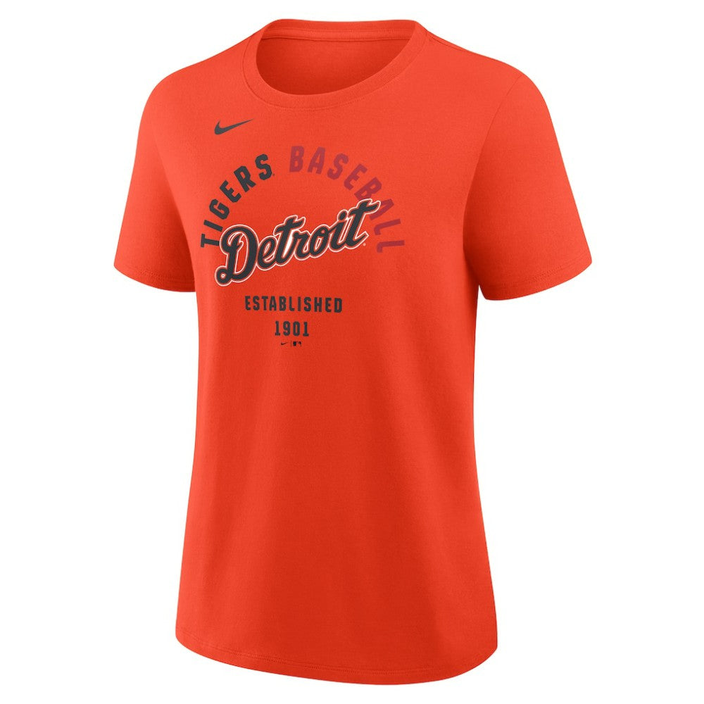 Detroit Tigers Nike Women's Alternate Fashion T-Shirt - Orange T-shirts
