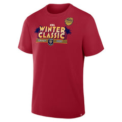 Florida Panthers Fanatics 2026 NHL Winter Classic T-Shirt - Red | US 2001760006