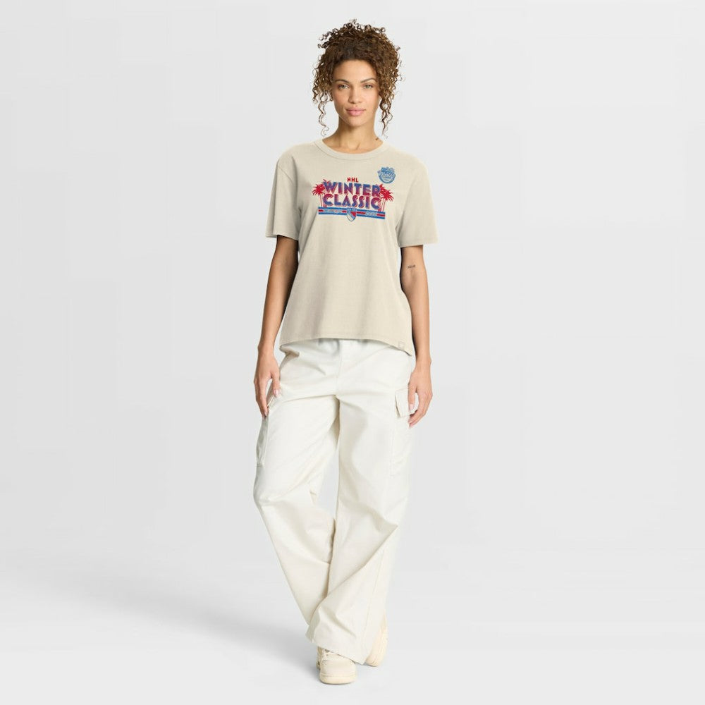 New York Rangers Fanatics Women's 2026 NHL Winter Classic T-Shirt - Cream | US 2001760009