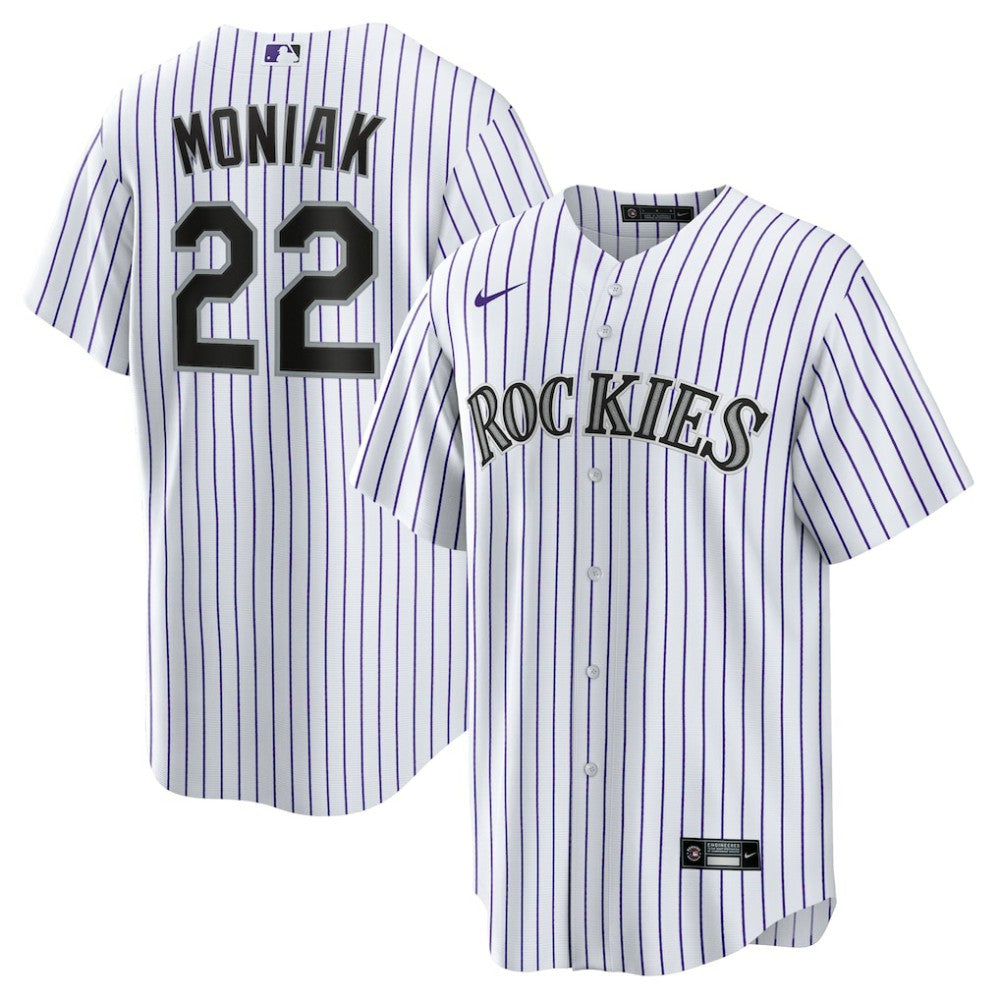 Mickey Moniak Colorado Rockies Nike Home Replica Jersey - White Jerseys