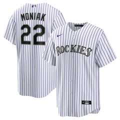 Mickey Moniak Colorado Rockies Nike Home Replica Jersey - White Jerseys