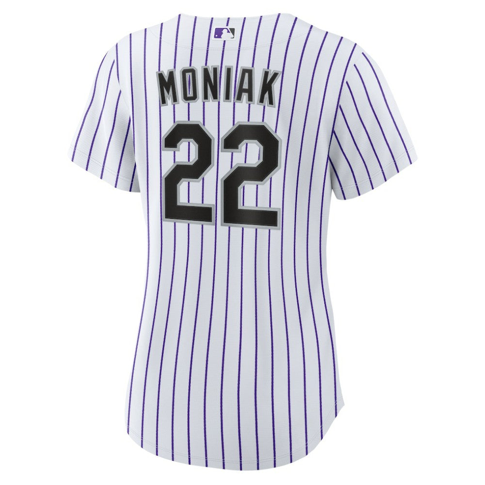 Mickey Moniak Colorado Rockies Nike Women's Home Replica Jersey - White Jerseys