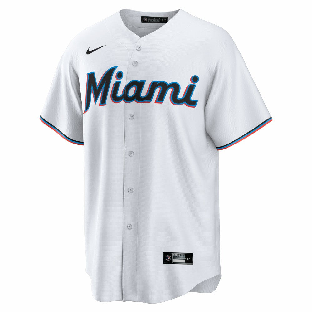 Eric Wagaman Miami Marlins Nike Home Replica Jersey - White Jerseys