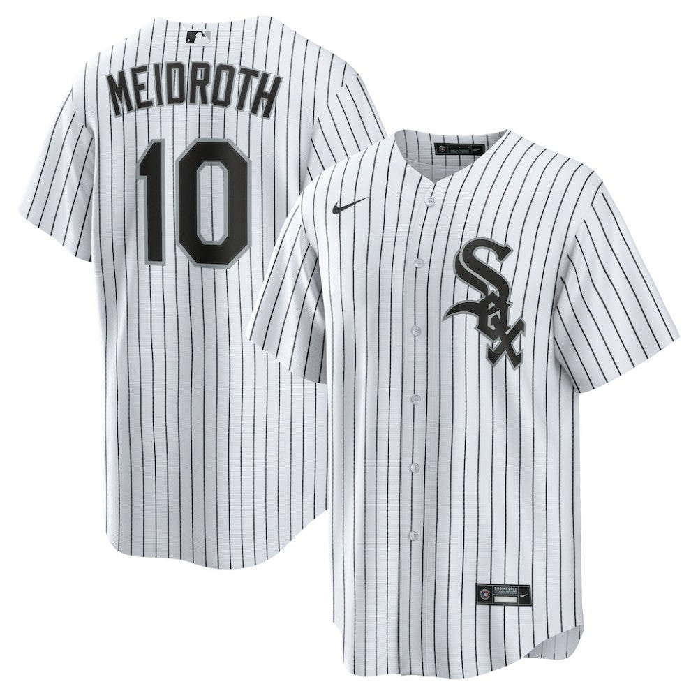 Chase Meidroth Chicago White Sox Nike Home Replica Jersey - White Jerseys