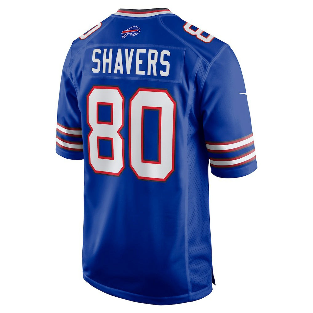 Tyrell Shavers Buffalo Bills Team Game Jersey - Royal Jerseys