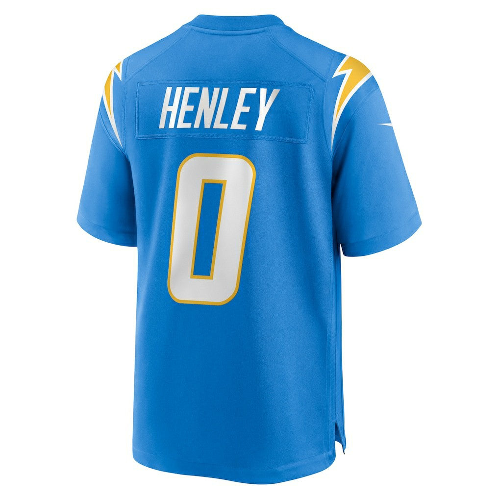 Daiyan Henley Los Angeles Chargers Team Game Jersey - Powder Blue Jerseys