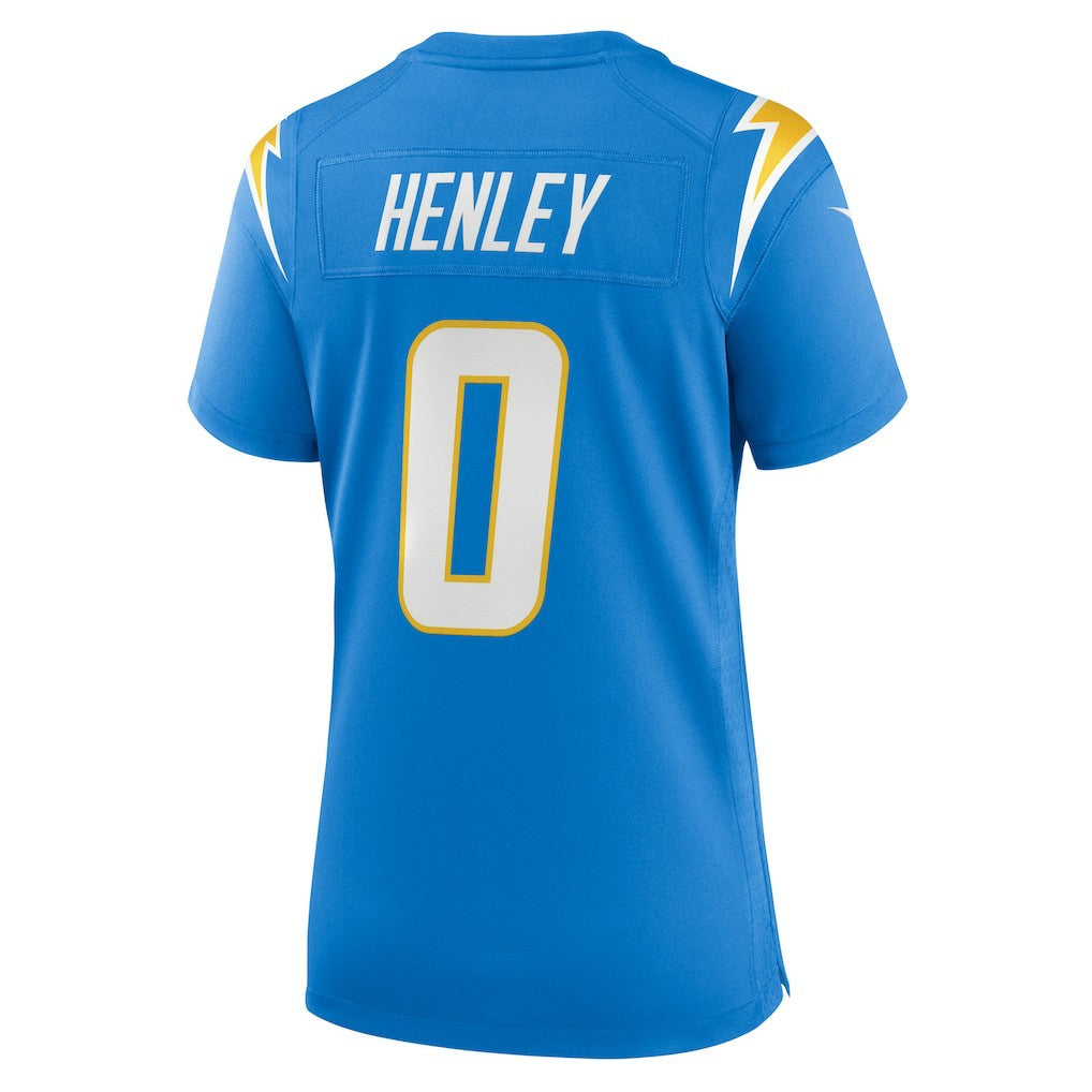 Daiyan Henley Los Angeles Chargers Women's Team Game Jersey - Powder Blue Jerseys