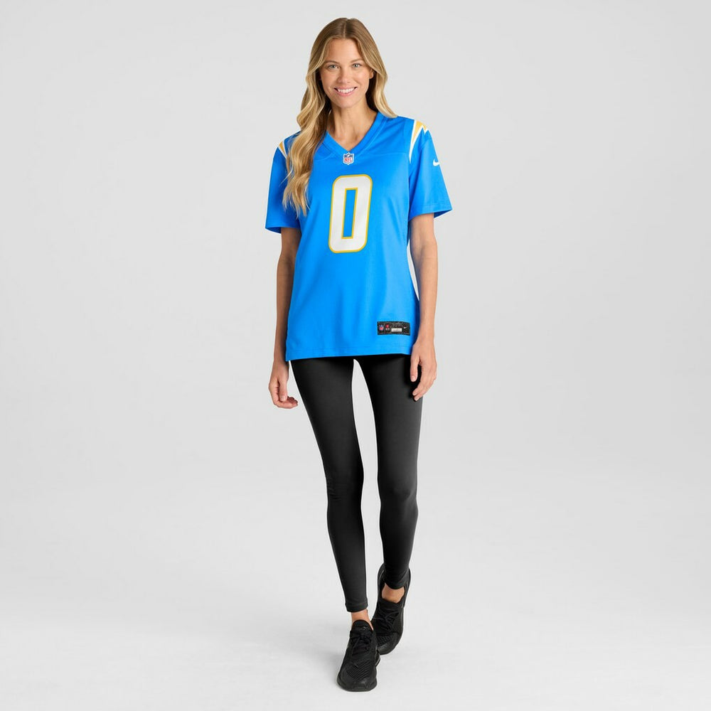 Daiyan Henley Los Angeles Chargers Women's Team Game Jersey - Powder Blue Jerseys