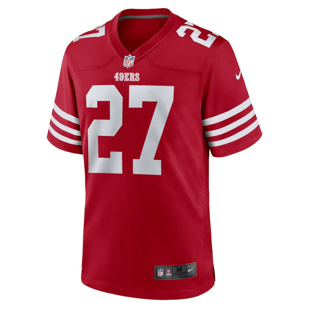 Ji'Ayir Brown San Francisco 49ers Team Game Jersey - Scarlet Jerseys