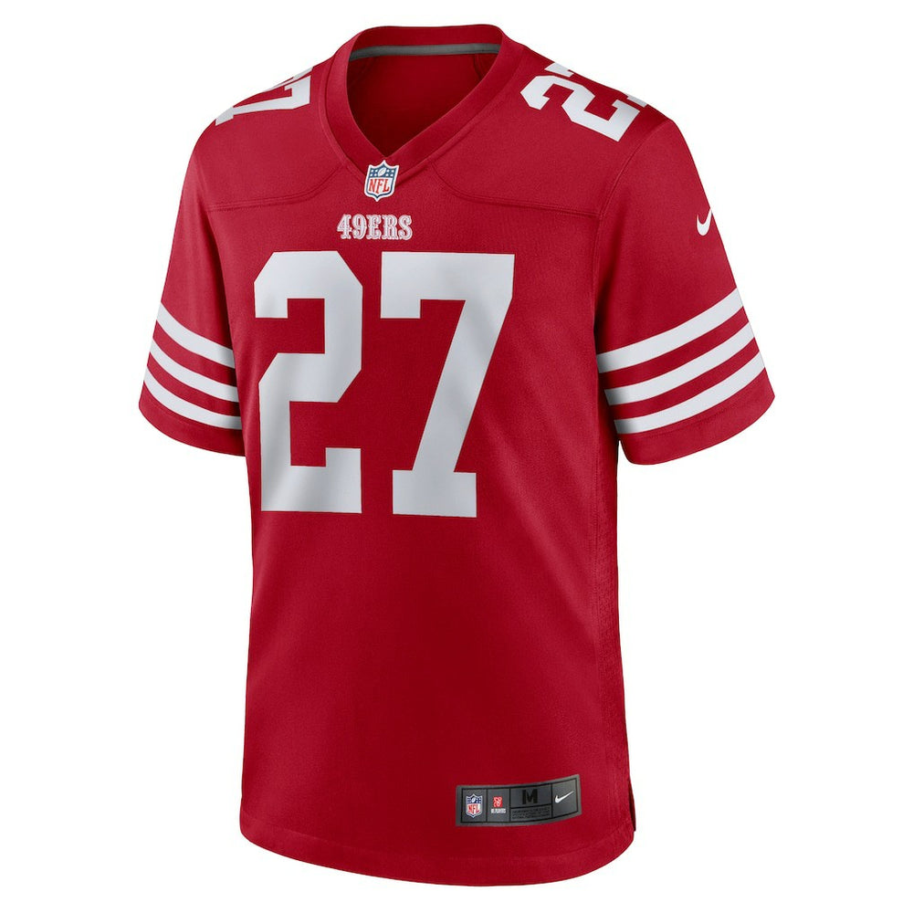 Ji'Ayir Brown San Francisco 49ers Team Game Jersey - Scarlet Jerseys