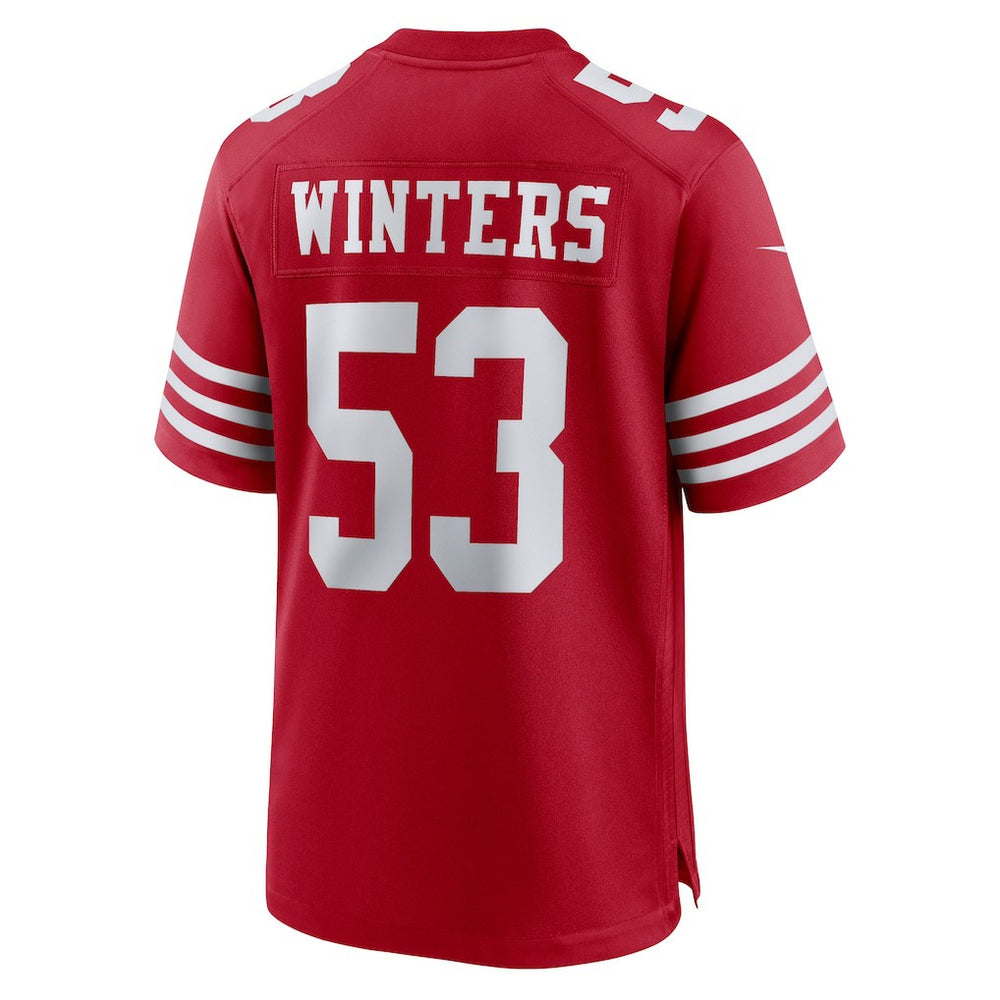 Dee Winters San Francisco 49ers Team Game Jersey - Scarlet Jerseys