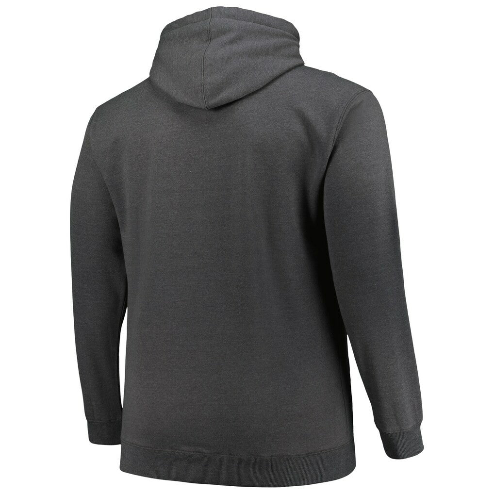 Jacksonville Jaguars Big & Tall Pullover Hoodie - Heather Charcoal Hoodies