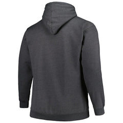 Carolina Panthers Big & Tall Pullover Hoodie - Heather Charcoal Hoodies