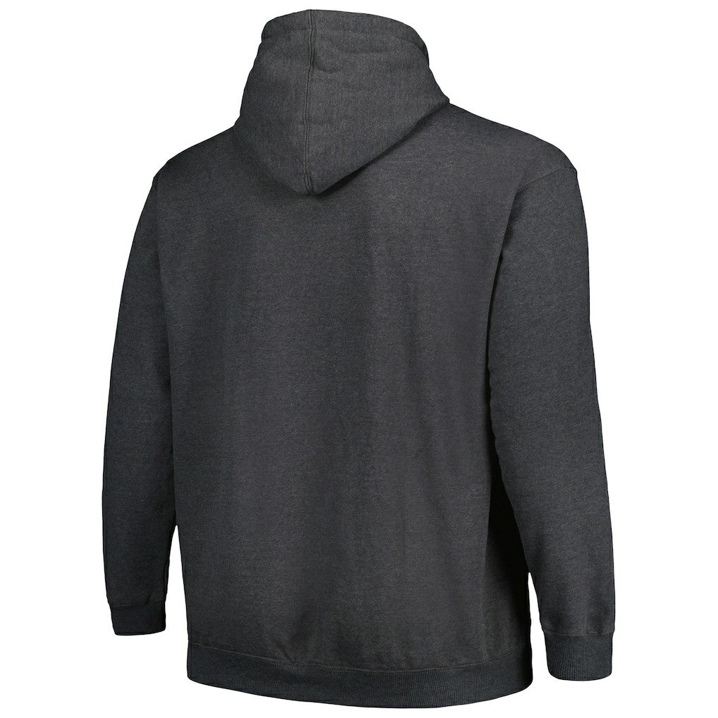Seattle Seahawks Big & Tall Pullover Hoodie - Heather Charcoal Hoodies