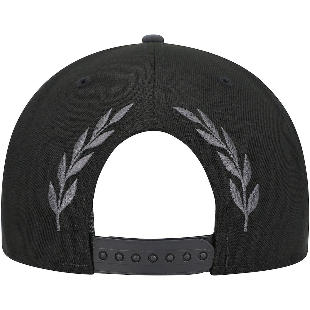 Brooklyn Nets Back Laurels 9FIFTY Snapback Hat Black - New Era