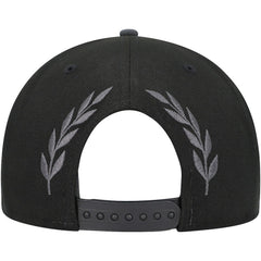 Brooklyn Nets Back Laurels 9FIFTY Snapback Hat Black - New Era
