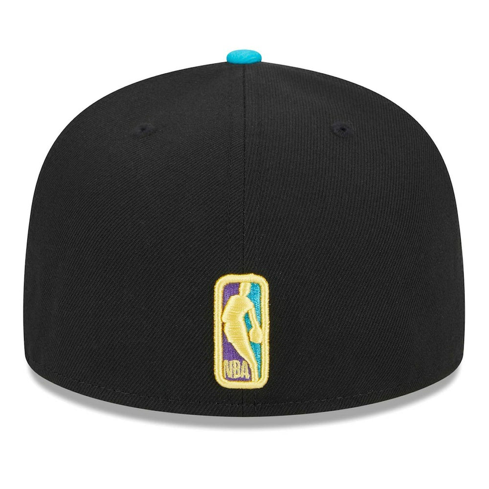 Brooklyn Nets Arcade Scheme 59FIFTY Fitted Hat Black/Turquoise - New Era