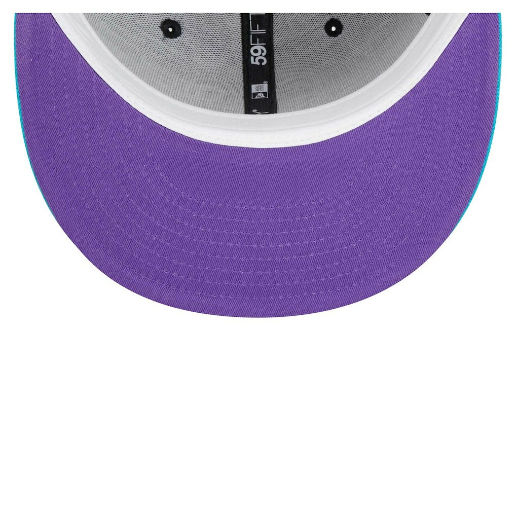 Brooklyn Nets Arcade Scheme 59FIFTY Fitted Hat Black/Turquoise - New Era