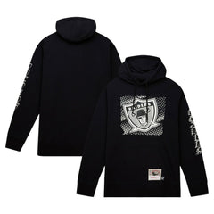 Las Vegas Raiders Gridiron Classics Big Face 7.0 Pullover Hoodie - Black Hoodies
