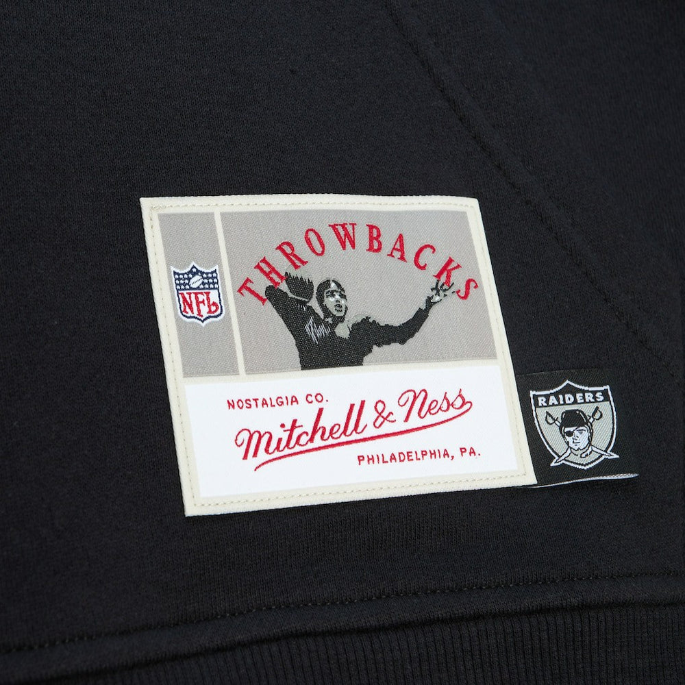 Las Vegas Raiders Gridiron Classics Big Face 7.0 Pullover Hoodie - Black Hoodies