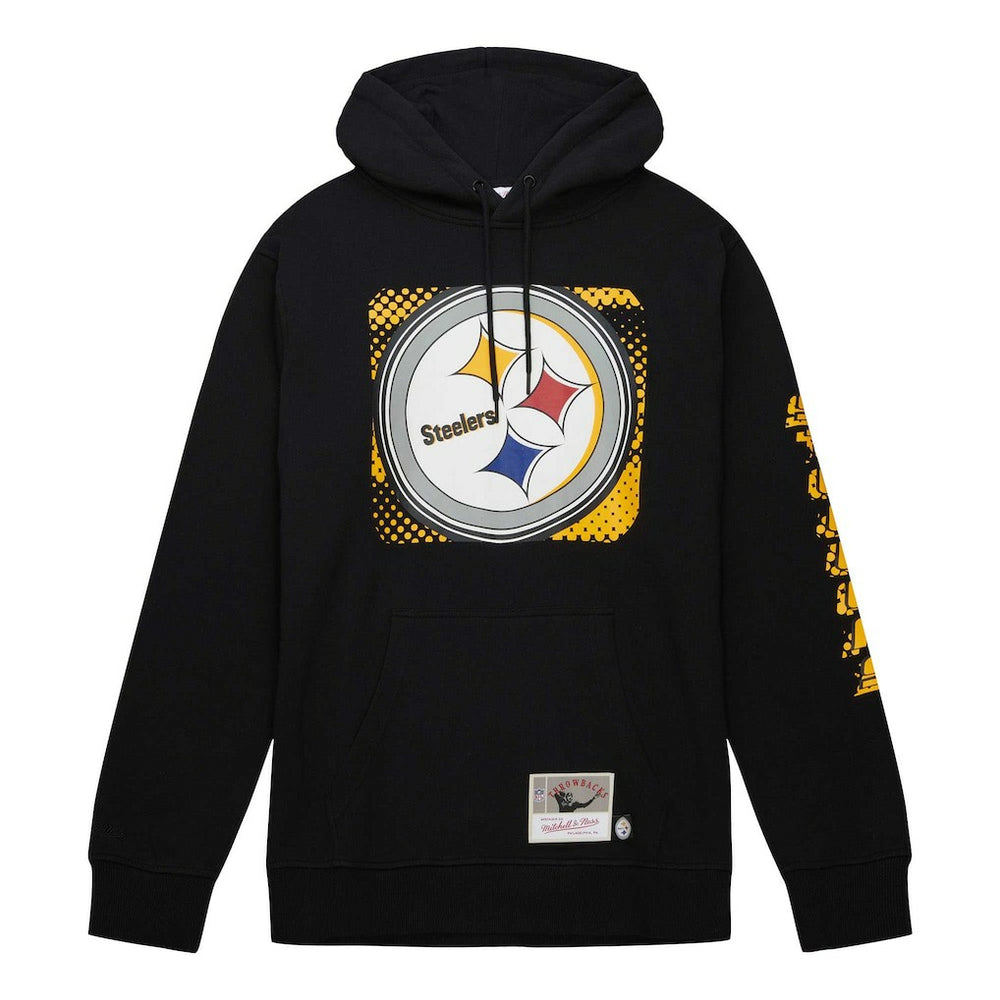 Pittsburgh Steelers Gridiron Classics Big Face 7.0 Pullover Hoodie - Black Hoodies