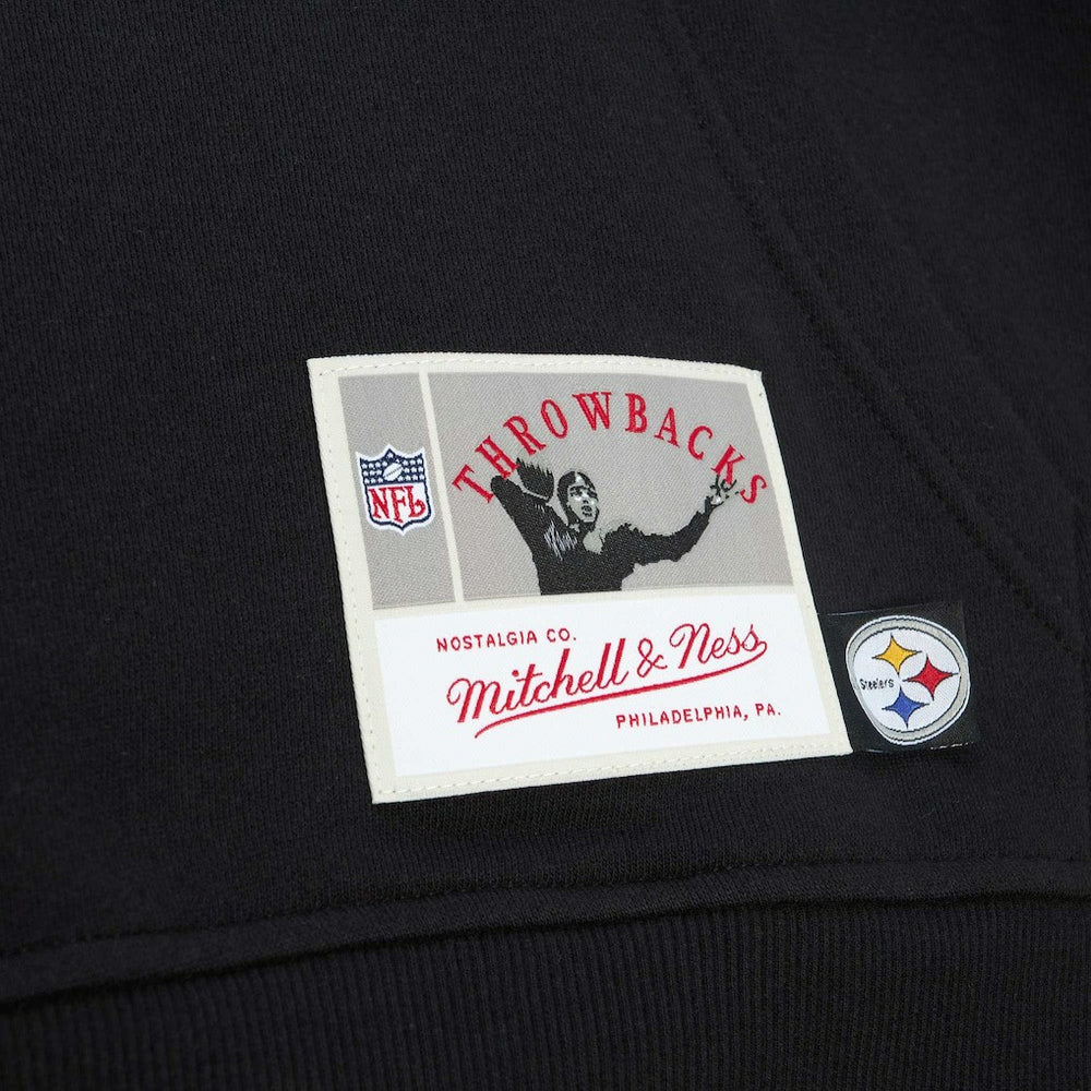 Pittsburgh Steelers Gridiron Classics Big Face 7.0 Pullover Hoodie - Black Hoodies